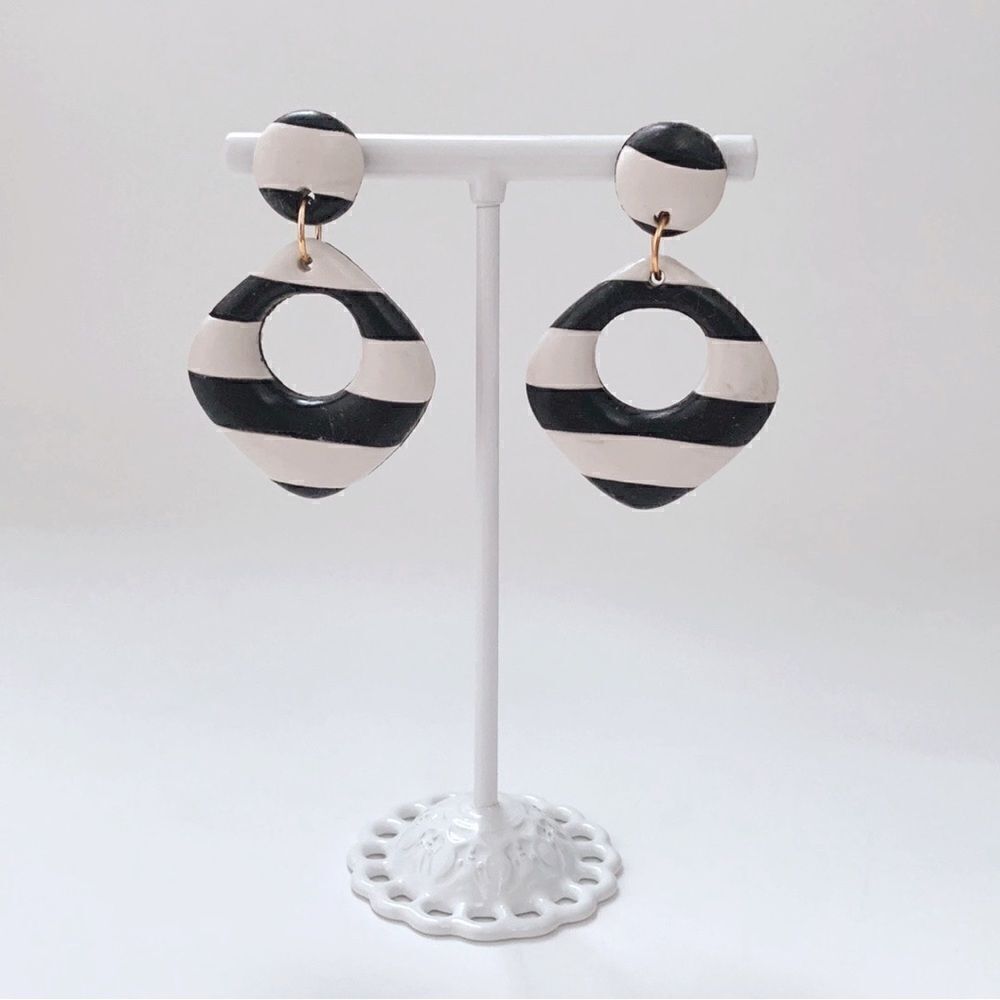 🖤New Polymer Clay Earrings Hypoallergenic